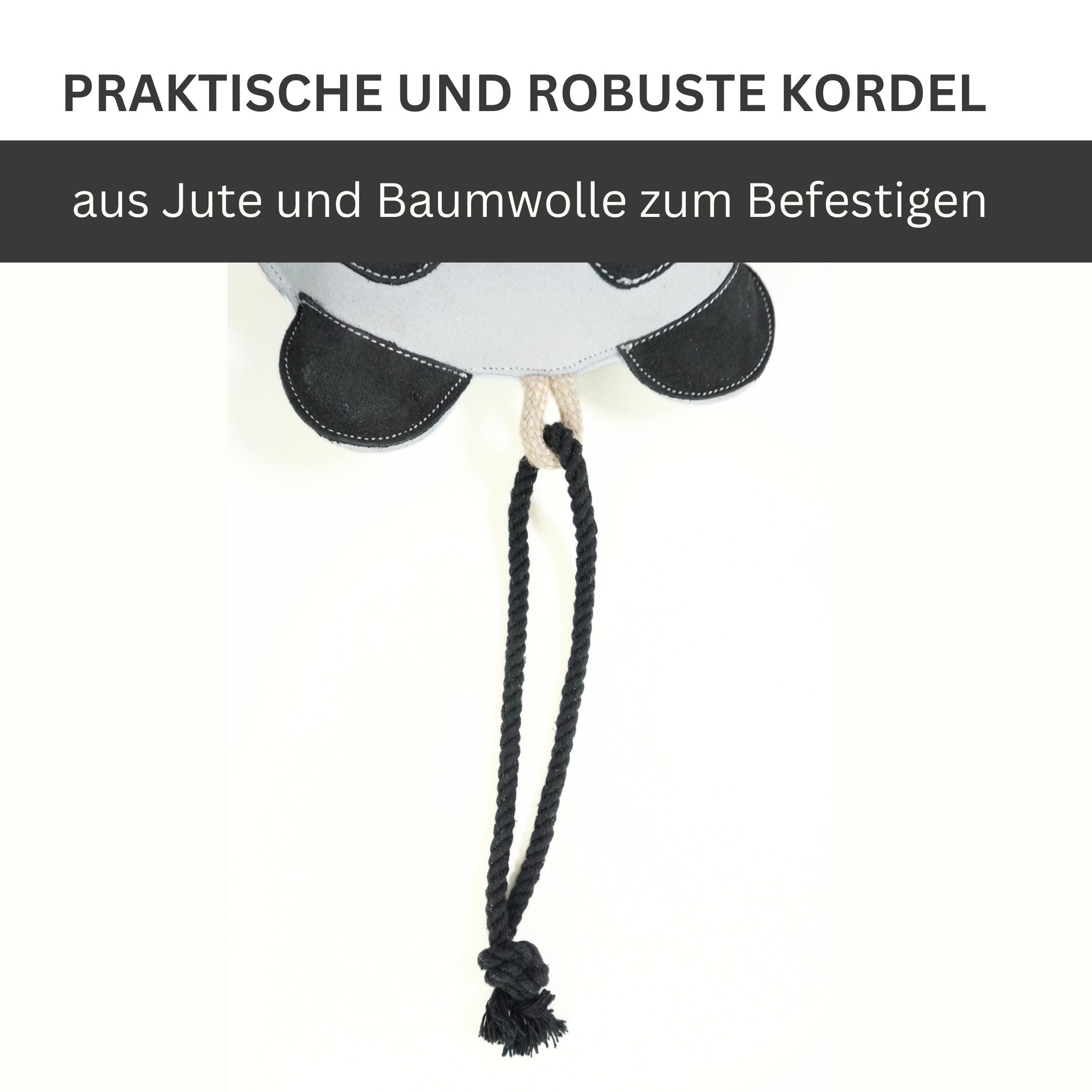Pferdespielzeug aus Wildleder als Beschäftigung